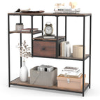 Rustic Brown + Black
