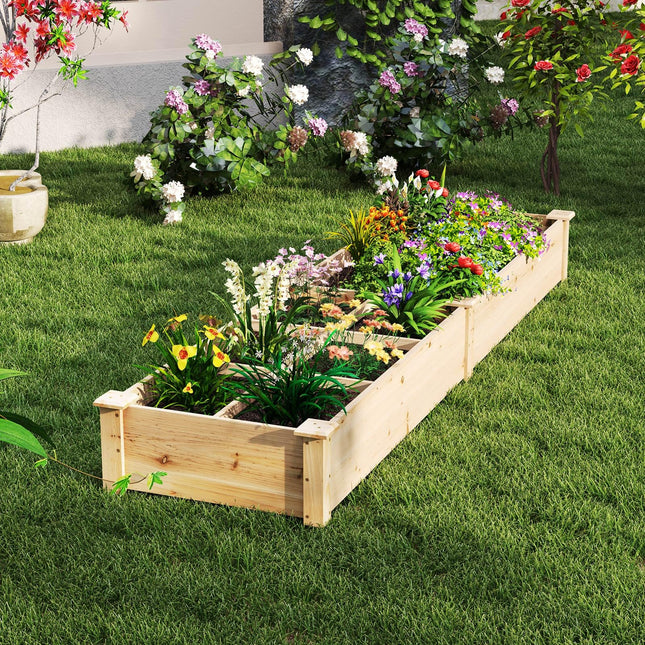 Dreamade Wooden Raised Garden Bed