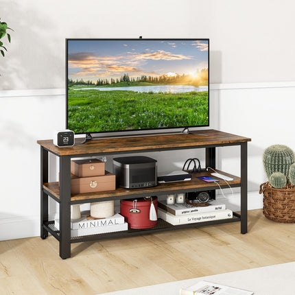 Dreamade TV Stand for Bedroom, Entertainment Center for TVs up to 50”