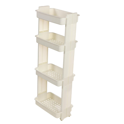 Dreamade 4 Tier Slim Rolling Storage Cart for Kitchen