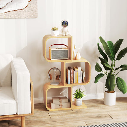Dreamade S Shaped Bookcase