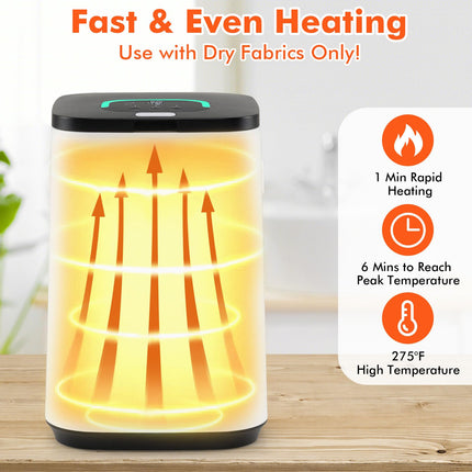 Dreamade 23L Large Hot Towel Heater with Rapid Heating and Adjustable Timer