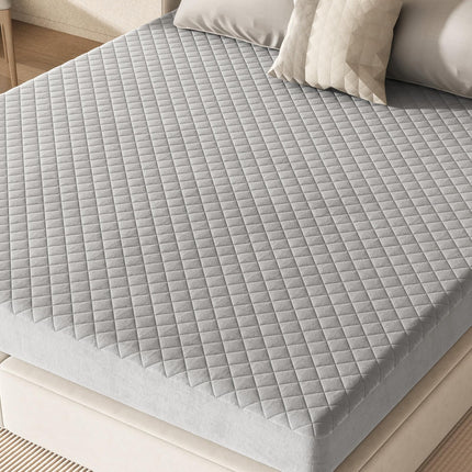 Dreamade Mattress Topper Cover, Soft Velvet Mattress Protector with Deep Pockets