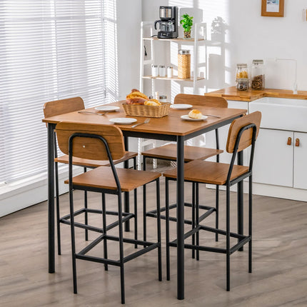 5-Piece Dining Table Set - Dreamade