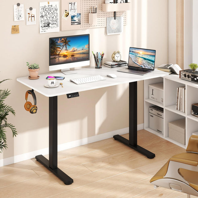 Dreamade Electric Standing Desk 48" x 24" Height Adjustable Sit Stand Computer Workstation