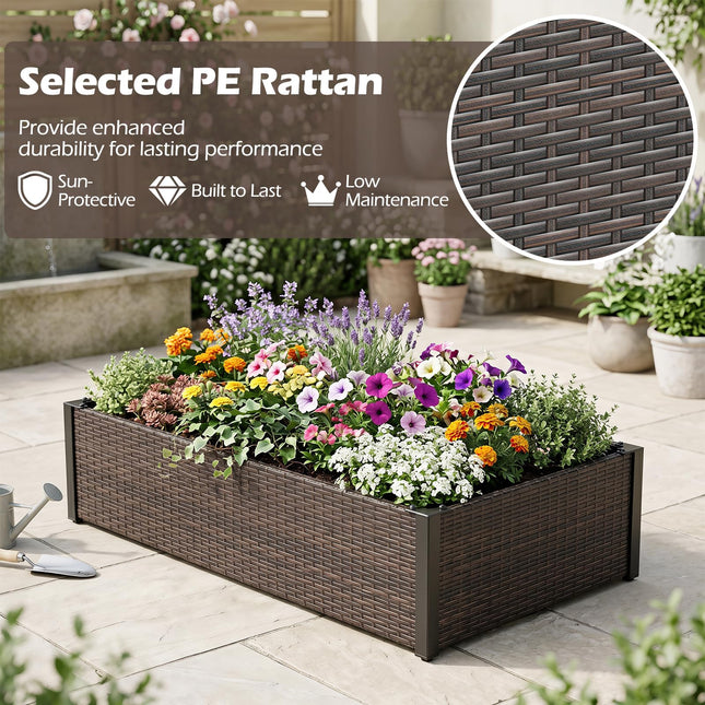 Dreamade Raised Garden Bed for Vegetables Flowers Herbs