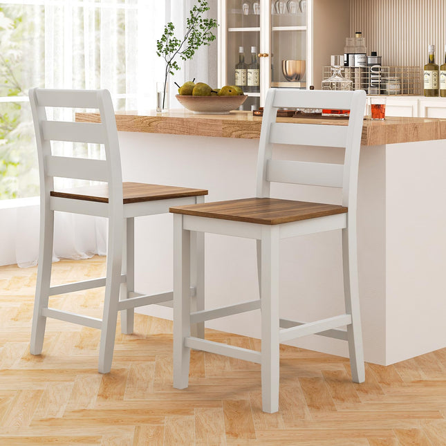 Dreamade Counter Height Bar Stools Set