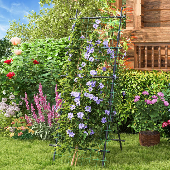 Dreamade Cucumber Trellis, Trellis for Climbing Plants Outdoor