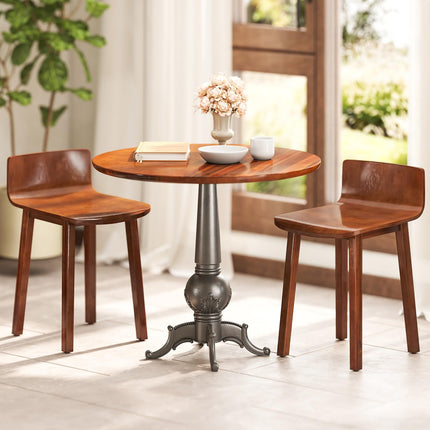 Dreamade Wood Dining Chairs Set of 2/4 Farmhouse Kitchen Dining Room Chair
