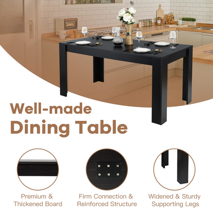 Dreamade 5 Pieces Dining Table Set, Modern Kitchen Table Set