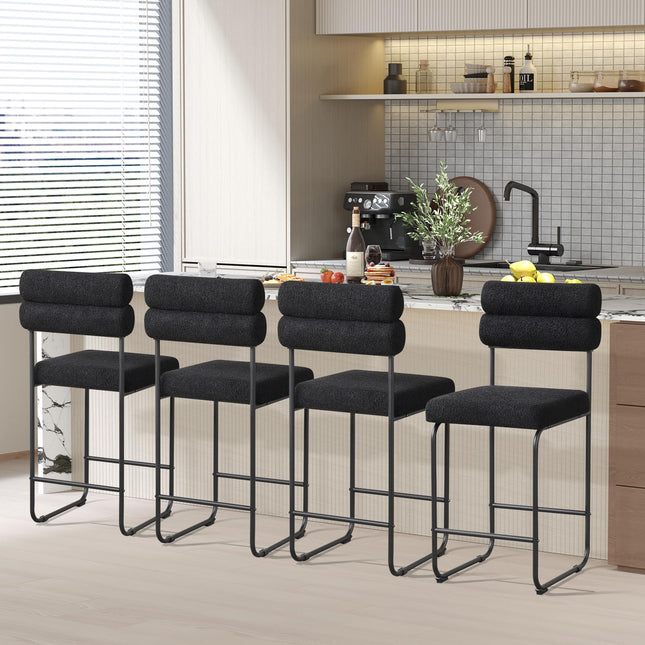 Dreamade 26" Counter Height Bar Stools Set of 2/4