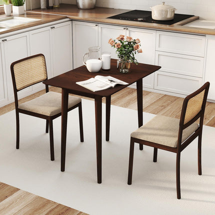Dreamade Dining Table for 2-4 34" Rectangular Dinner Table