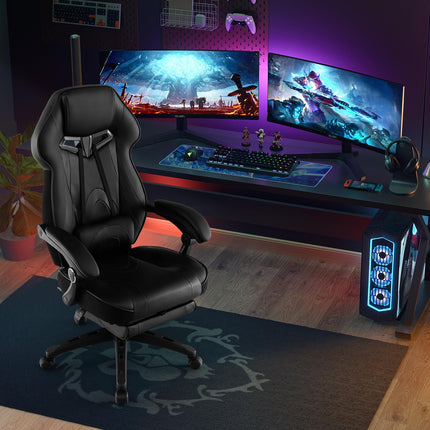 Dreamade Gaming Chair with Footrest for Adults