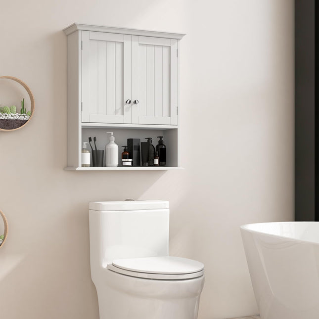 Dreamade Wall Mounted Medicine Cabinets - Above Toilet Bathroom Cabinet with Adjustable Shelf