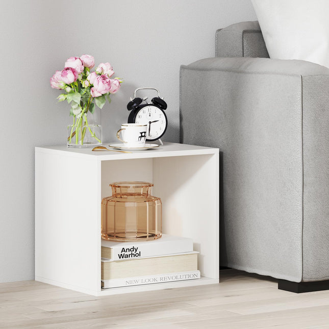 Dreamade White Cubby Bookcase