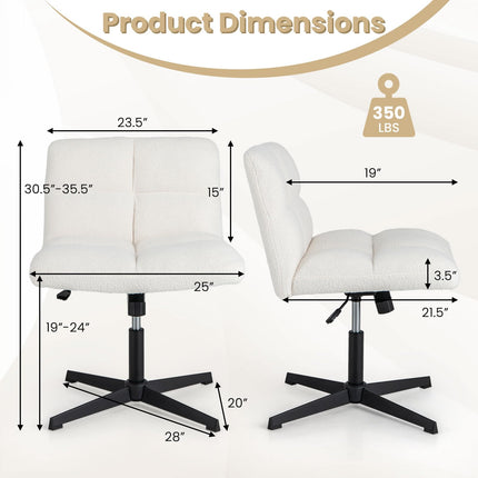 Cross Legged Office Chair - Dreamade