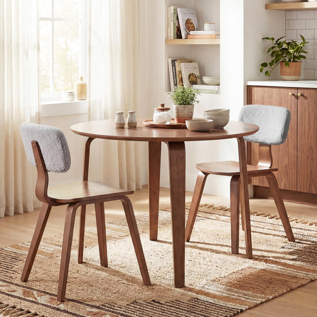 Dreamade 37.5" Round Dining Table Set for 2/4