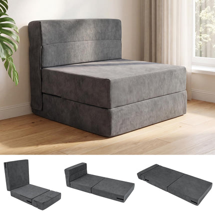 Dreamade 4-in-1 Folding Sofa Bed | Convertible Sleeper Chair for Adults