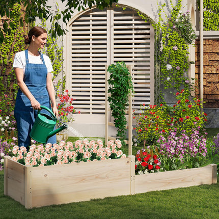 Dreamade Wooden Raised Garden Bed