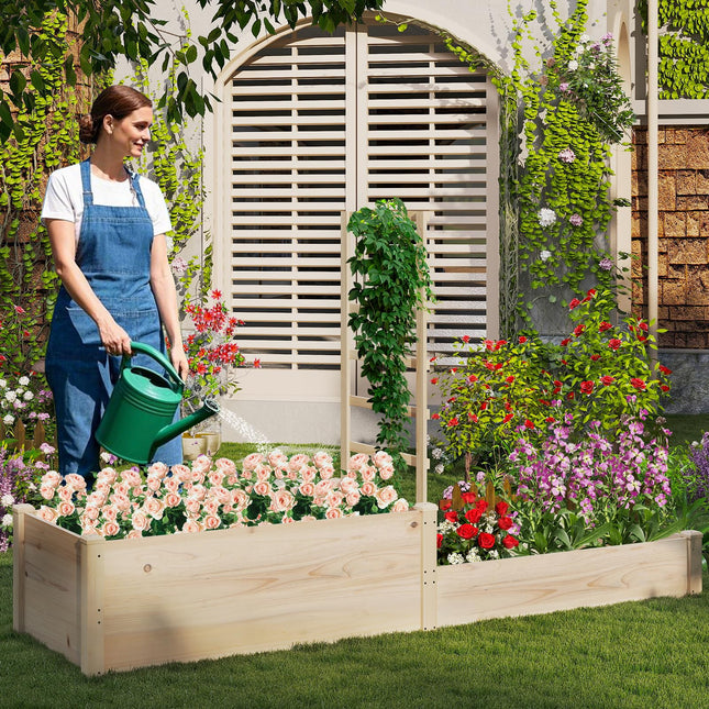 Dreamade Wooden Raised Garden Bed