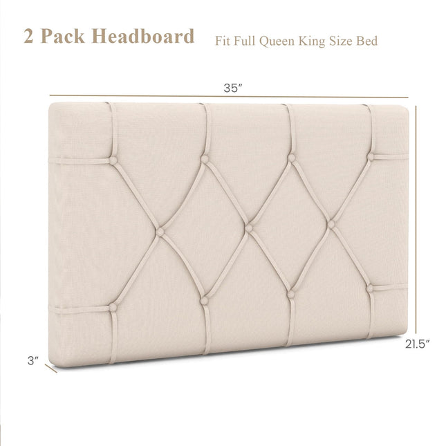 Dreamade Upholstered Headboard for Full/Queen/King Size Bed