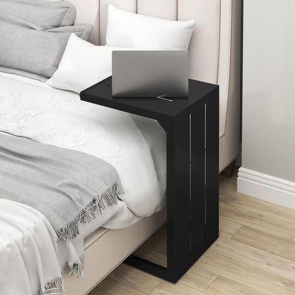 Dreamade C-Shaped End Table with Adjustable Foot Pads
