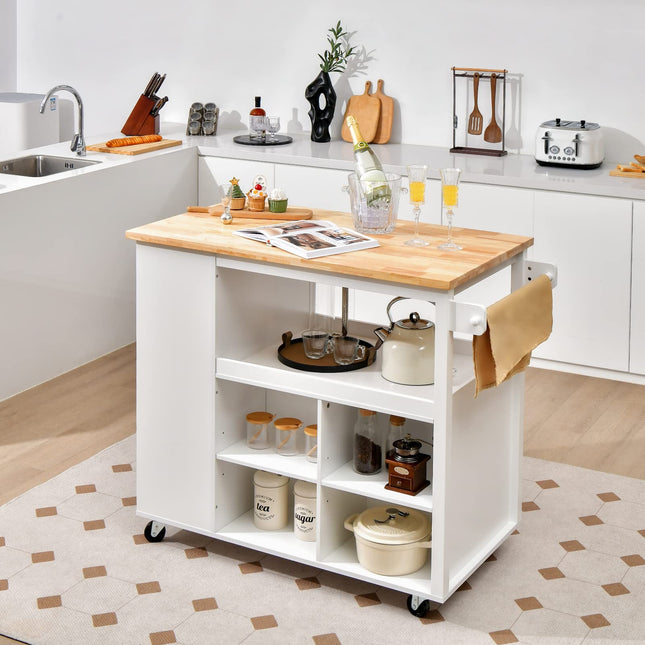 Mobile Kitchen Island Cart - Dreamade