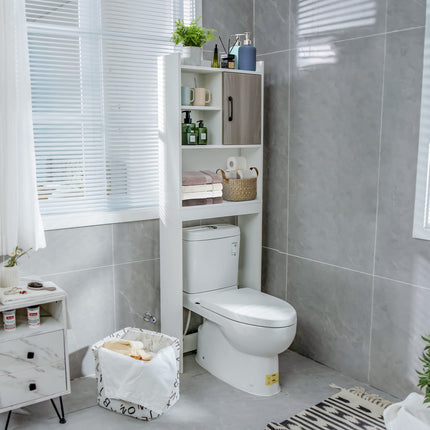 Dreamade Over-The-Toilet Space-Saving Storage Cabinet