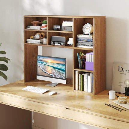 Dreamade Wooden Desktop Storage Organizer for Dorm College Office