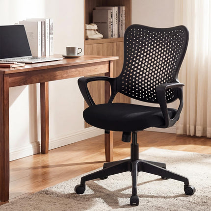 Gianetx Ergonomic Office Chair w/Breathable Butterfly Back & Integrated Armrests (1/2)