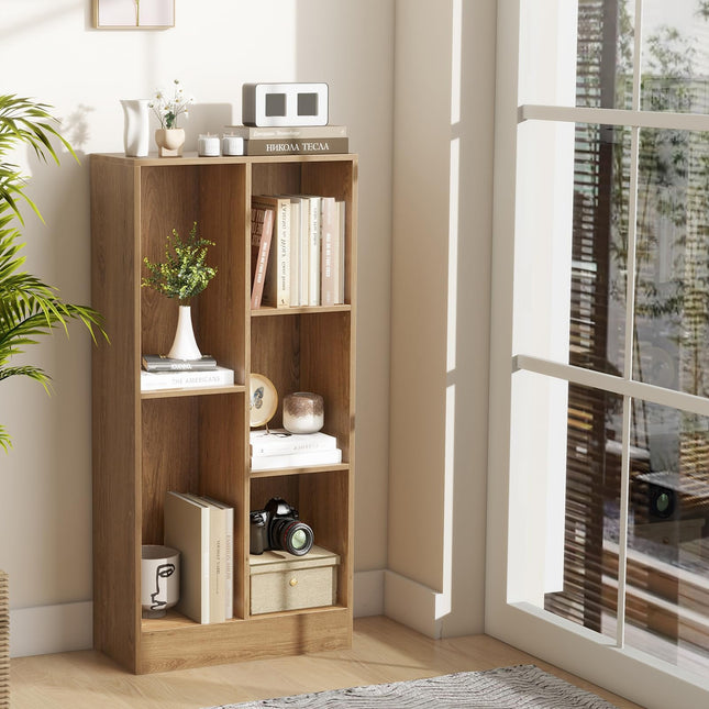 Dreamade 5-Cube Bookcase Set of 1/2, Freestanding Bookshelf w/2 Anti-toppling Kits