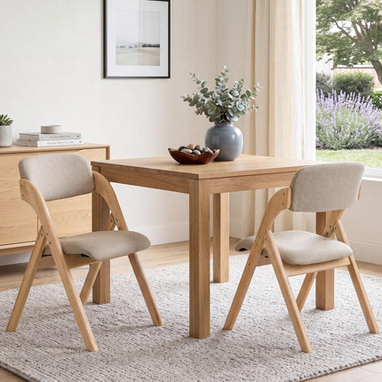 Dreamade Folding Dining Chairs Set of 2/4 | Pre-Assembled Padded Kitchen Chairs