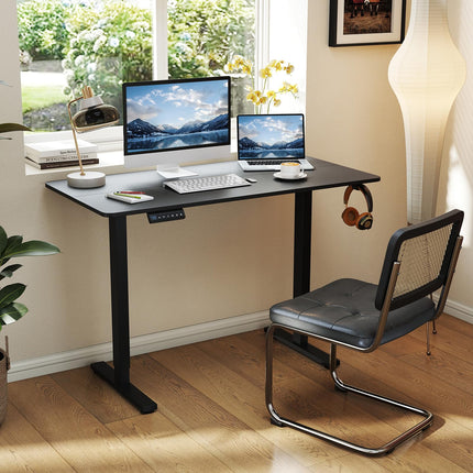Dreamade Electric Standing Desk 48" x 24" Ergonomic Height Adjustable Sit to Stand Desk with 3 Memory Preset