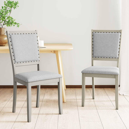 Dreamade Dining Chairs Set of 2/4 Fabric Upholstered Kitchen Chairs w/Padded Seat & Back Cushions