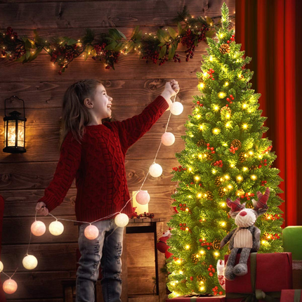 Dreamade Pre-Lit Pencil Christmas Tree - DreamadeUS