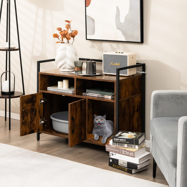 Cat Litter Box Enclosure - Dreamade