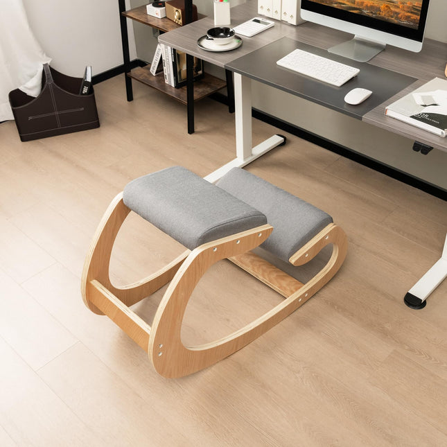 Dreamade Ergonomic Kneeling Chair, Posture Chair for Desk with Cushion