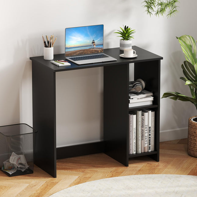 Dreamade 31.5 Inch Home Office Computer Desk with Shelves