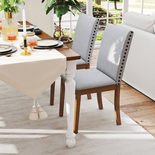 Dreamade Upholstered Dining Chairs Set for Restaurant