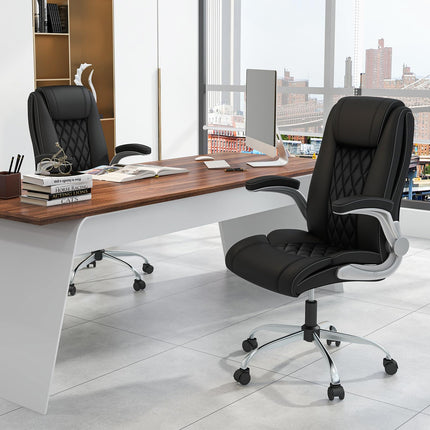 Dreamade Executive Office Chair, Ergonomic PU Leather Desk Chair