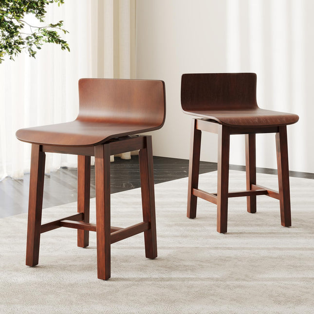 Dreamade 19" Swivel Dining Chairs Set of 2/4