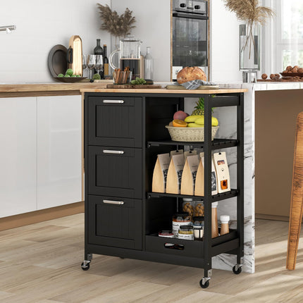 Dreamade Kitchen Island Cart on Wheels