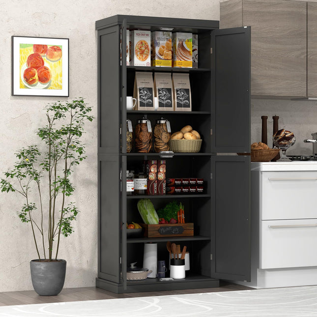 Dreamade 4 Door Kitchen Pantry