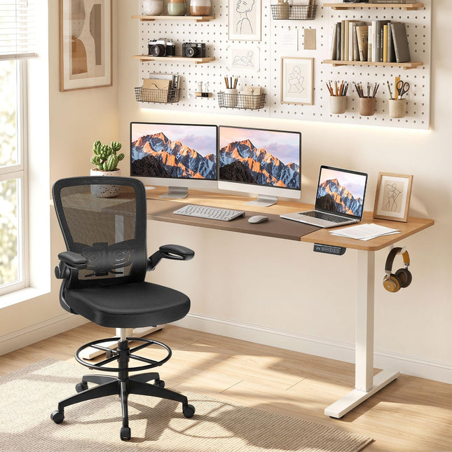 Dreamade 63 x 24 Inch Electric Standing Desk w/ 3 Memory Presets