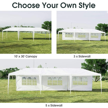 DREAMADE Party Tent, 10' x 30' Event Canopy Tent