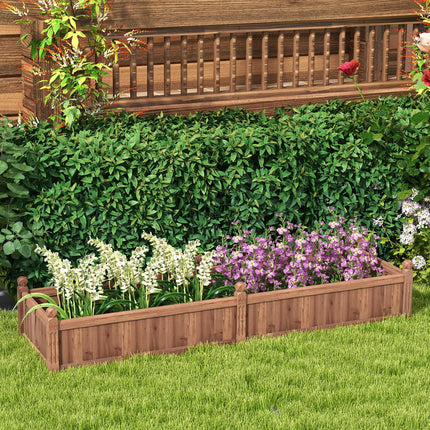 Dreamade Wood Raised Garden Bed