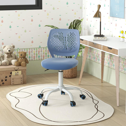 Dreamade Kids Desk Chair, Children Armless Study Chair with Adjustable Height, for Girls Boys Teens