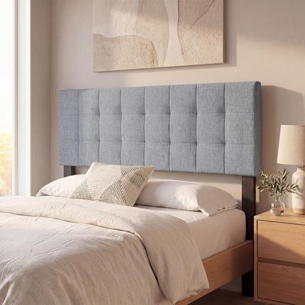 Dreamade Queen/Full Size Linen Upholstered Headboard