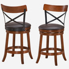 Dreamade 25”Height Kitchen Counter Bar Stools for Kitchen Island, Pub, and Restaurant