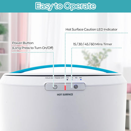Dreamade Towel Warmer Bucket - Hot Towel Warmer for Bathroom Spa